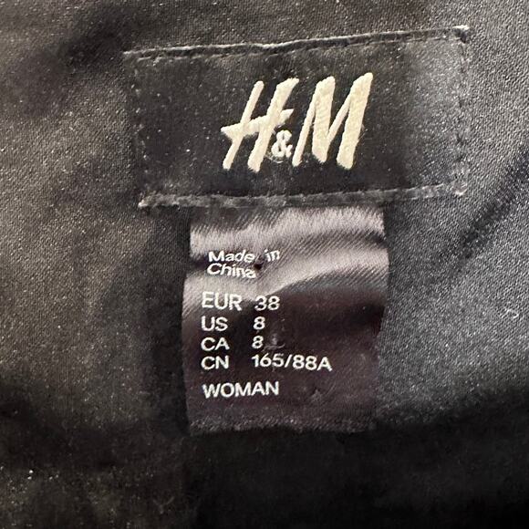 H&M Ombre Sequin Short Sleeve top size 8 - Picture 2 of 6